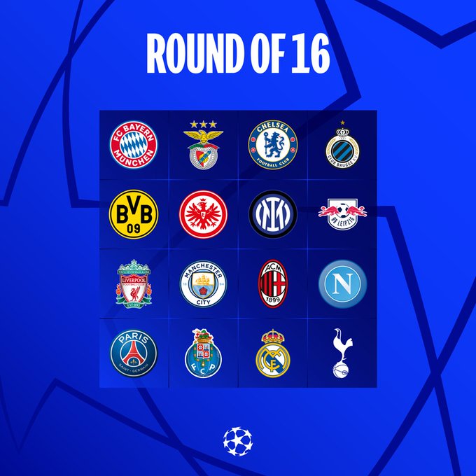 Oitavos-de-final da Champions League divulgados: Milan se classifica