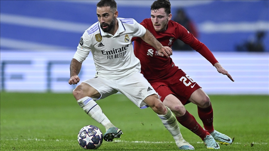 UEFA Champions League: Real Madrid 1-0 Liverpool, avançou com uma pontuação total de 6-2